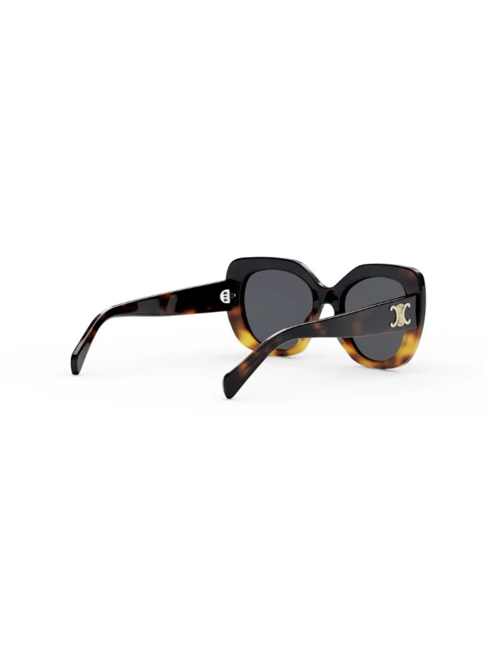 New CELINE Women's Sunglasses Acetate Frame TRIOMPHE CL40226U 56A 55 Havana
